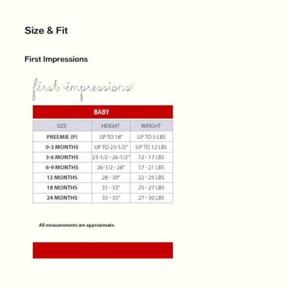 First Impressions Baby Snowflake French Terry Top – Size 3-6 Months – NWT - Picture 5 of 5